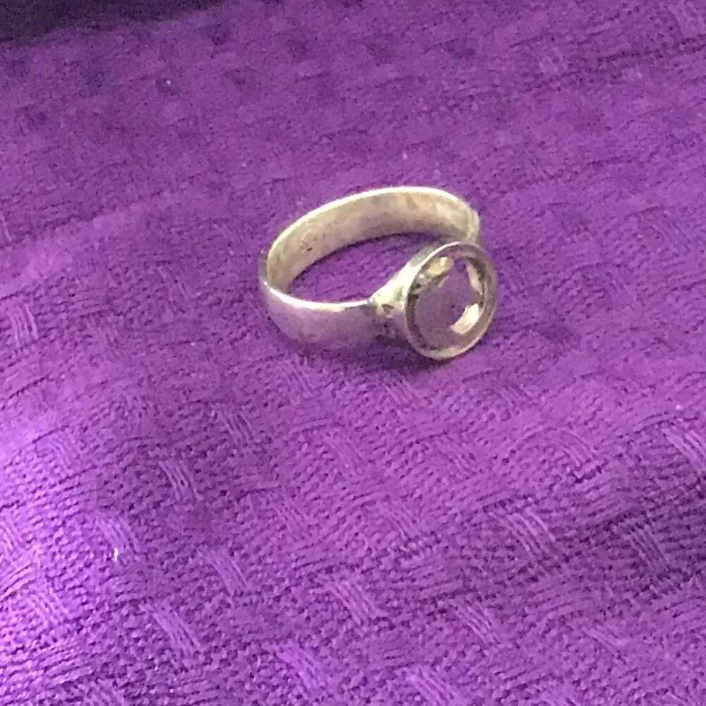 Ring, Sterling Silver Horse Head Ring, size 6, Handmade, Artisan, Unique